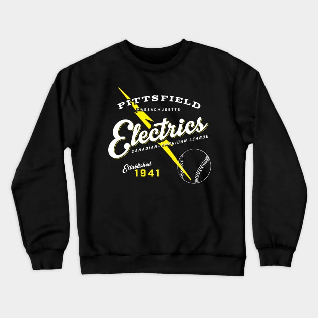 Pittsfield Electrics Crewneck Sweatshirt by MindsparkCreative